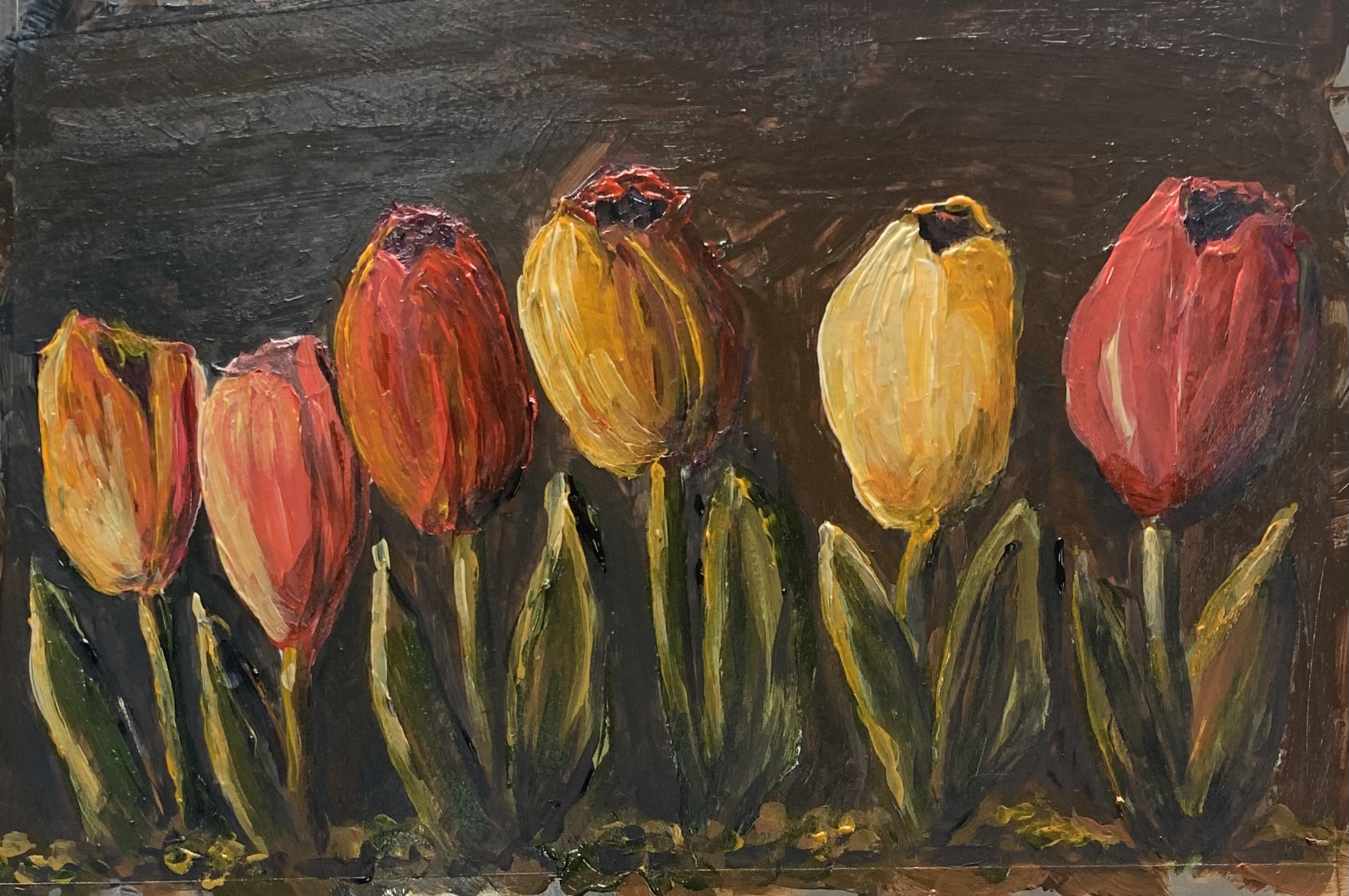 multicolored painting